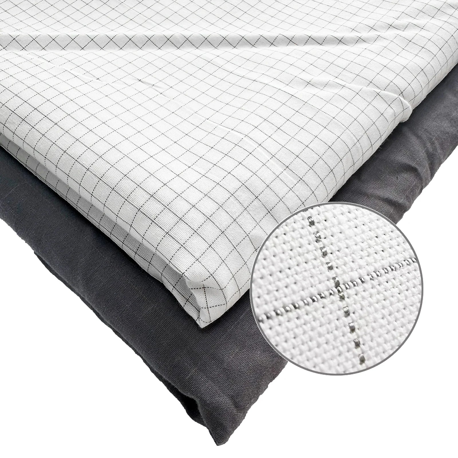 Silver Fiber Earthing Bedsheet Antistatic Conductive Cord - Image 3