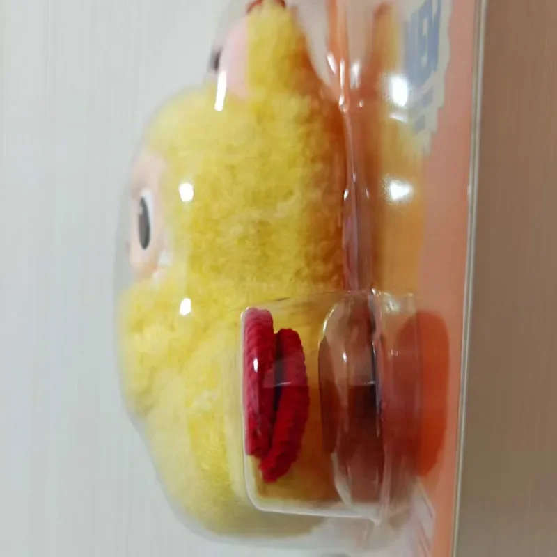 Tempura Shrimp Plush Earphone Bag Keychain Accessory - Image 2