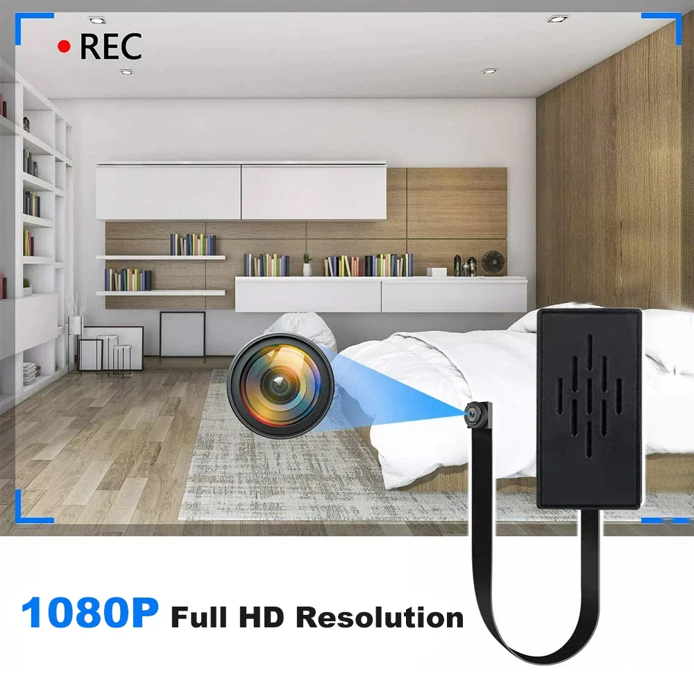 1080P Mini Camera Wireless WiFi Camcorder, Motion Detection, Remote View, P2P Support, Built In Battery - Image 3