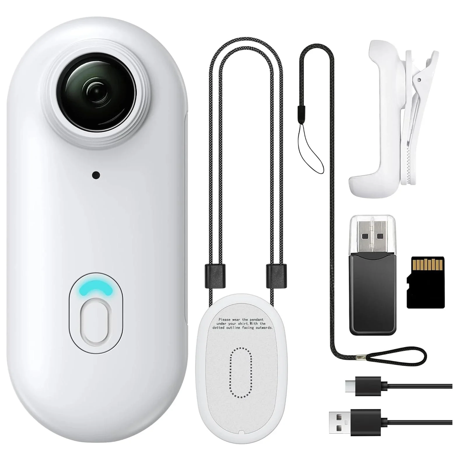 1080P Small WiFi Mini Pocket Action Camera - Portable Sports Video Recorder for Kids, Hands-Free, Body Worn - Image 6
