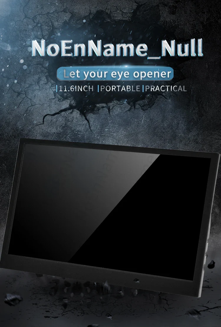 11.6 Inch Portable Monitor HDMI TFT Gaming Display - Image 7