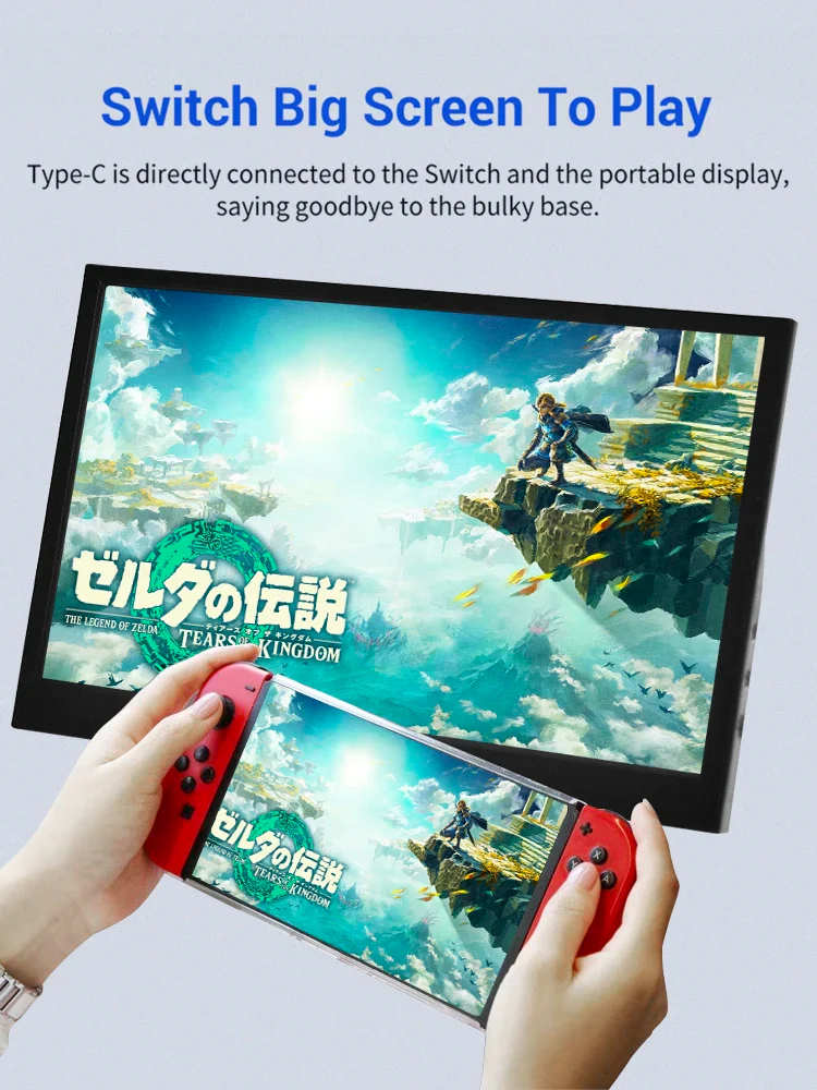 Portable 11.6 Inch HDMI Monitor 1366x768 Gaming Display - Image 6