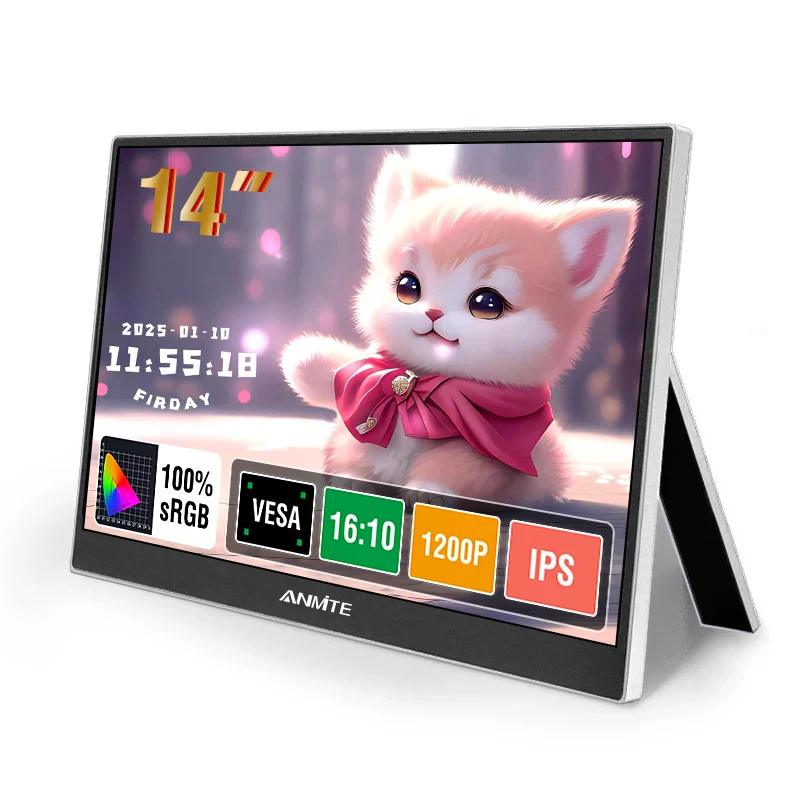 Portable Monitor 14.1 Inch Touch IPS HDR10 Second Screen - Image 26
