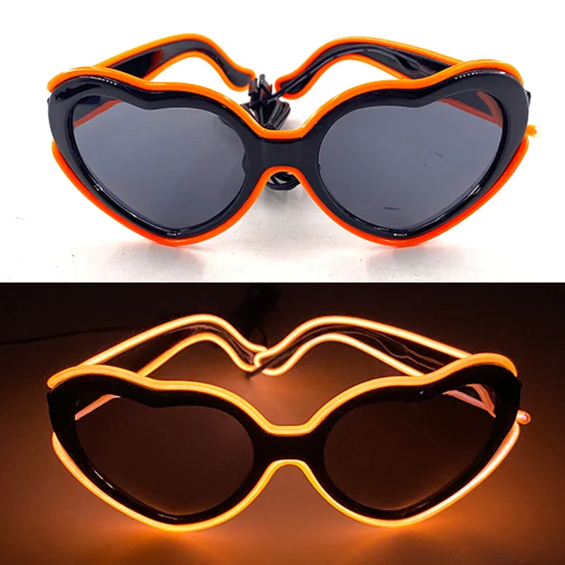 1PC Light Up LED Glasses Neon Sunglasses for Parties Kids Adults - Image 9