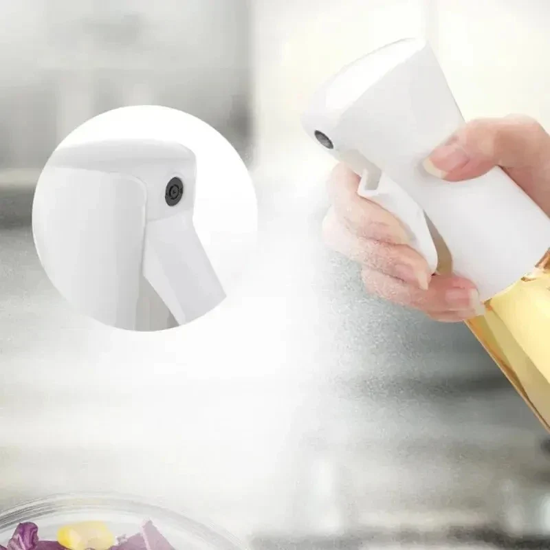 1pc Oil Spray Bottle 200ml/300ml for Cooking BBQ Vinegar Dispenser - Image 3