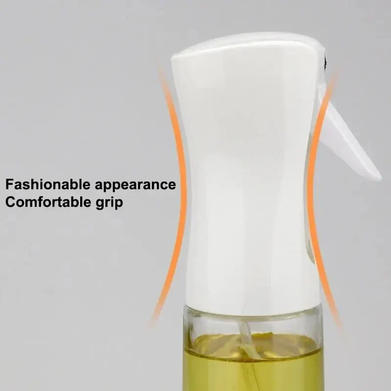 1pc Oil Spray Bottle 200ml/300ml for Cooking BBQ Vinegar Dispenser - Image 5