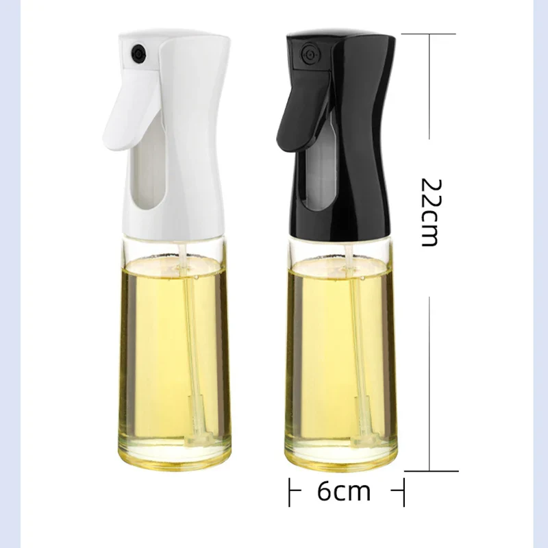 1pc Oil Spray Bottle 200ml/300ml for Cooking BBQ Vinegar Dispenser - Image 6