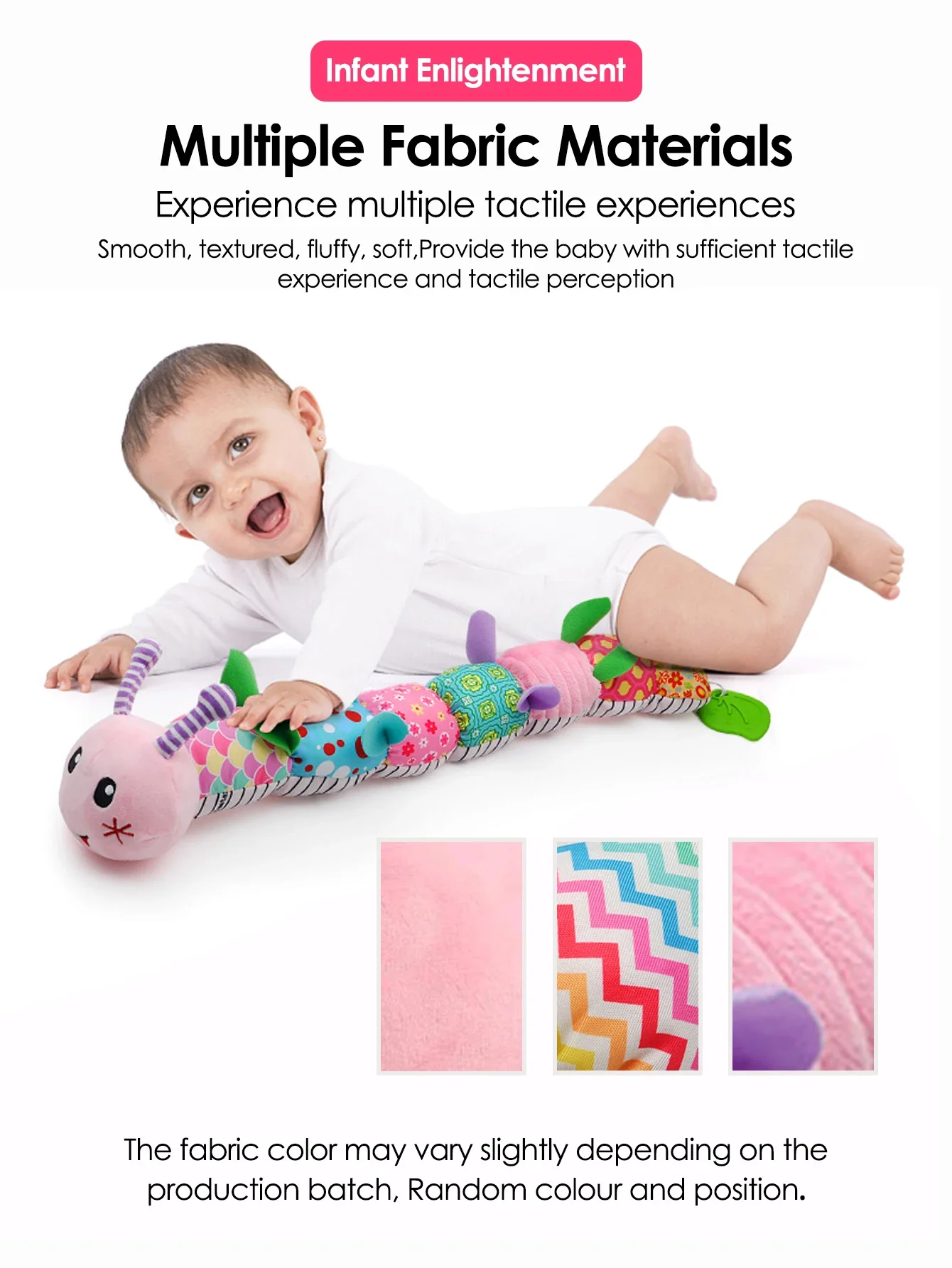 Soft Giraffe Baby Rattle Hanging Plush Newborn Sensory Toys - Image 17