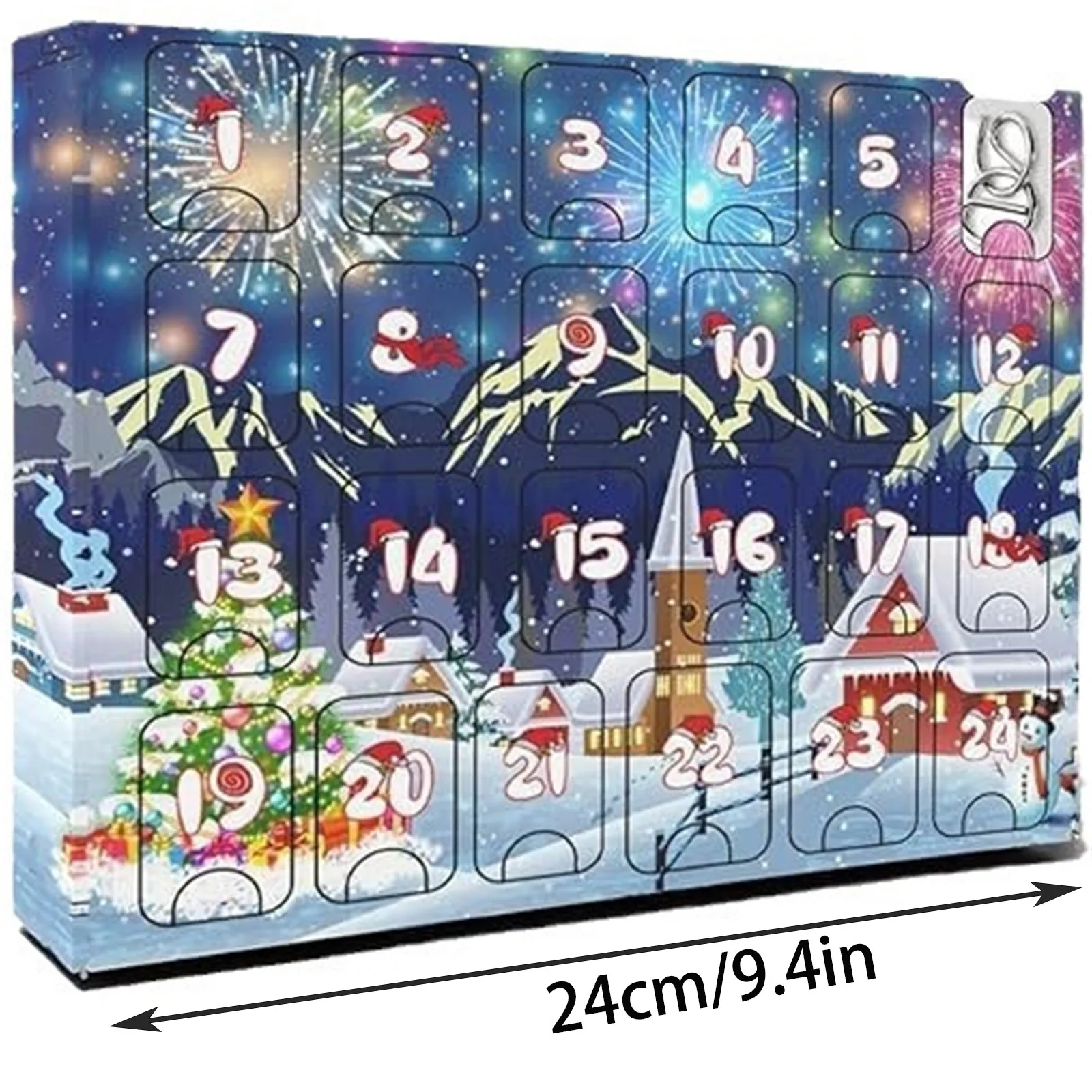 Christmas Advent Calendar 24 Gifts Cute Figure Toys - Image 2