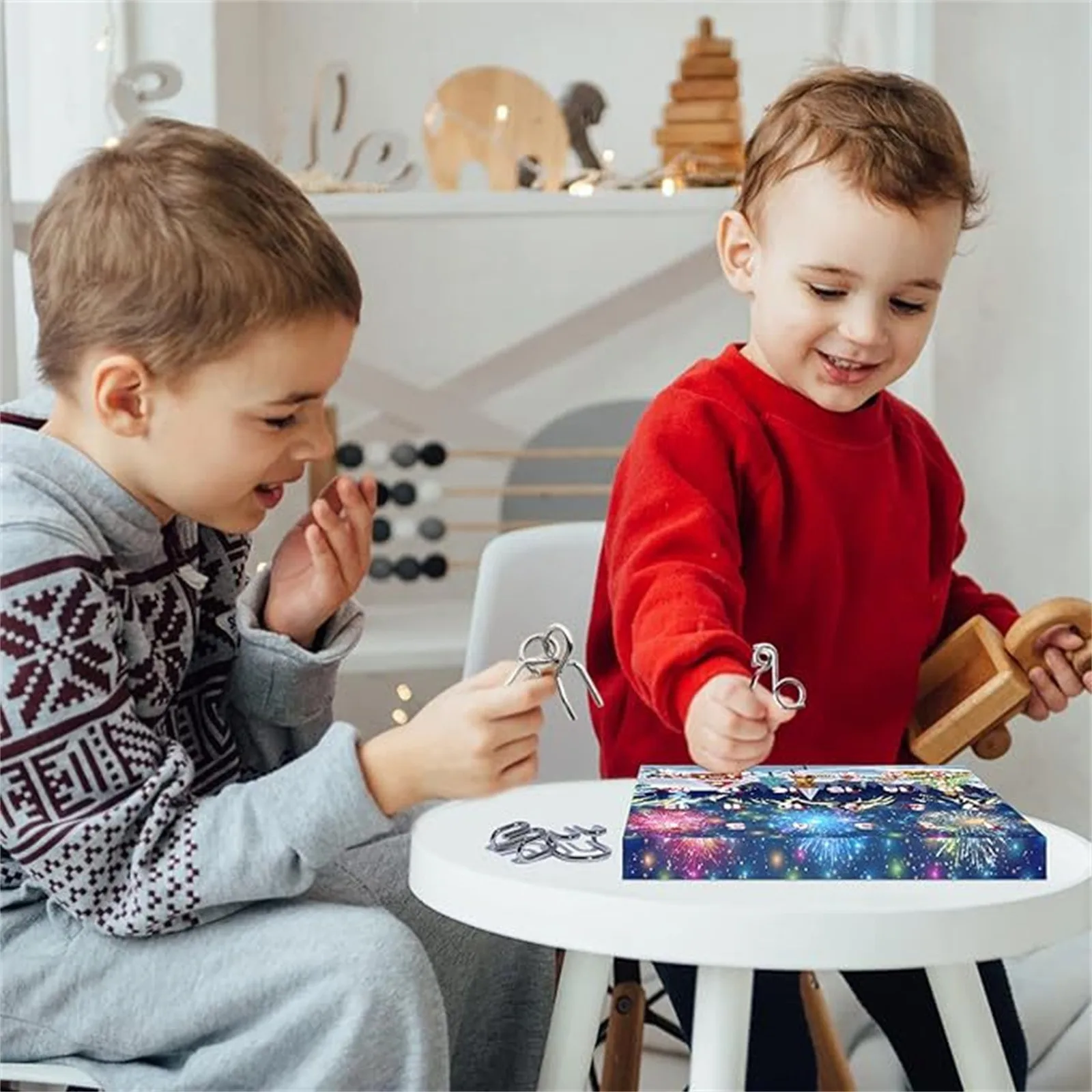 Christmas Advent Calendar 24 Gifts Cute Figure Toys - Image 4