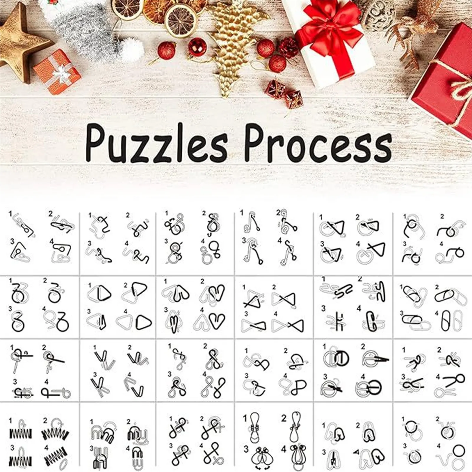 Christmas Advent Calendar 24 Gifts Cute Figure Toys - Image 5