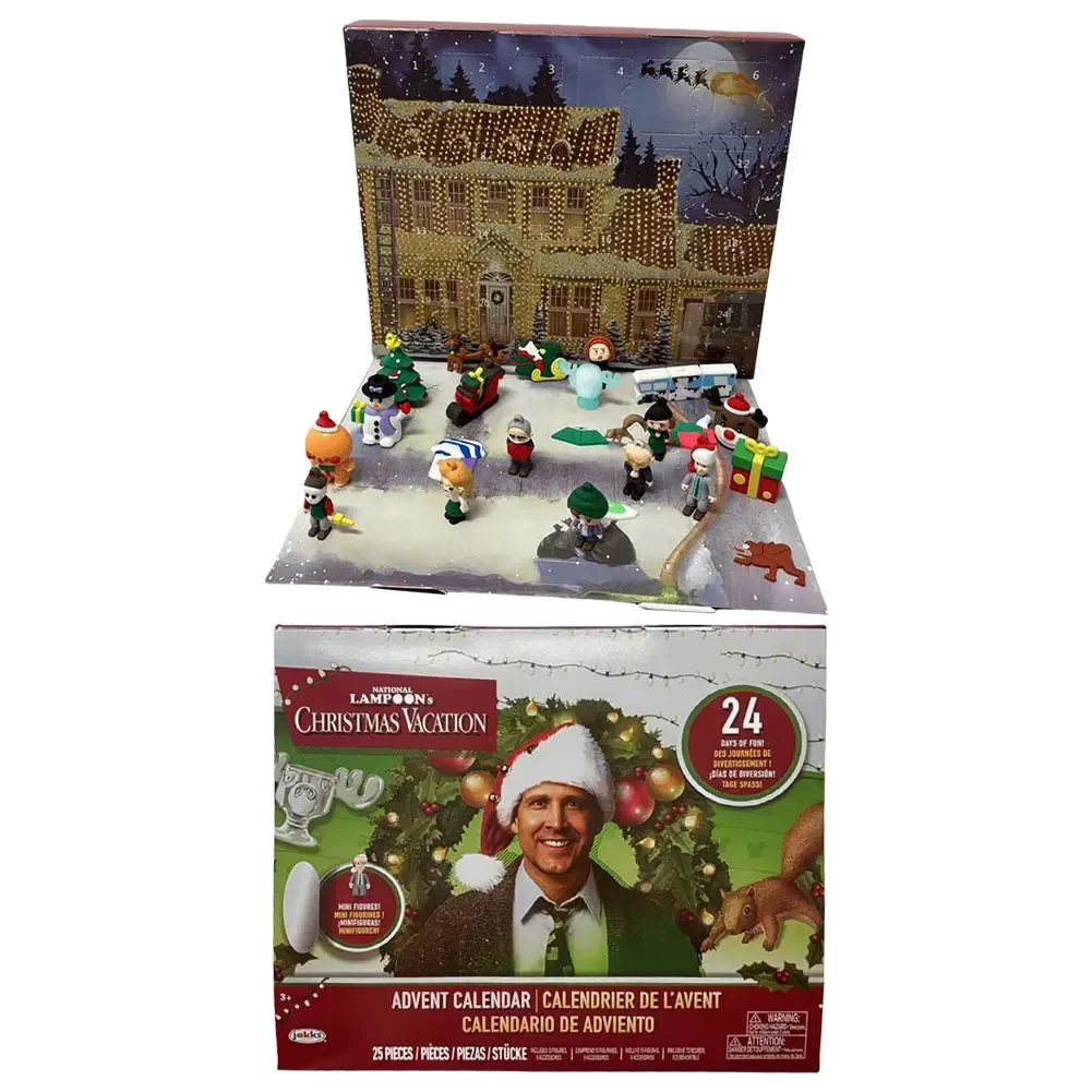 Advent Calendar 24 Days 3D Figures Christmas Countdown Gift - Image 18