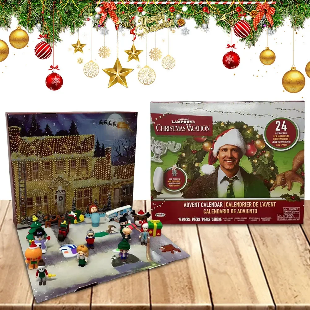 Advent Calendar 24 Days 3D Figures Christmas Countdown Gift - Image 3
