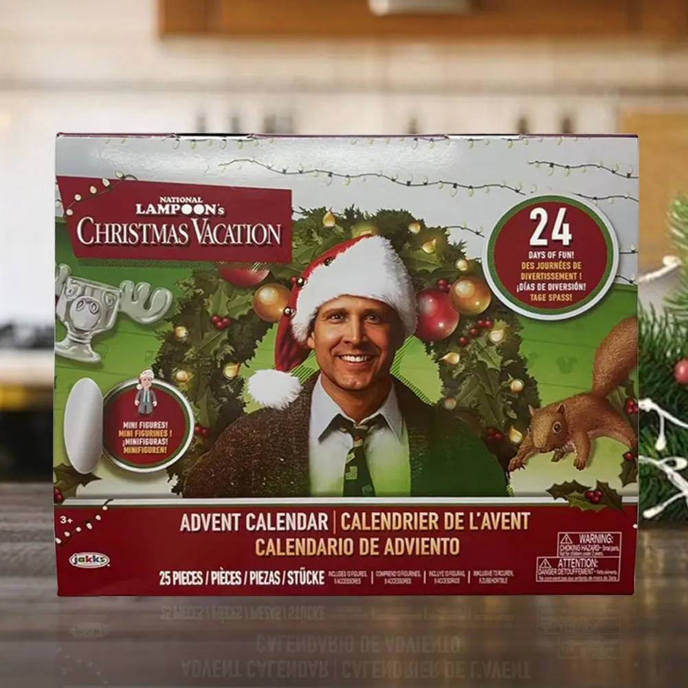 Advent Calendar 24 Days 3D Figures Christmas Countdown Gift - Image 6