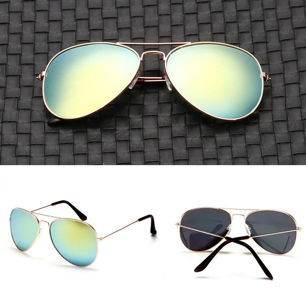 2025 Double Bridge Aviation Sunglasses for Women - UV400 Alloy Frame Mirror Glasses - Image 21