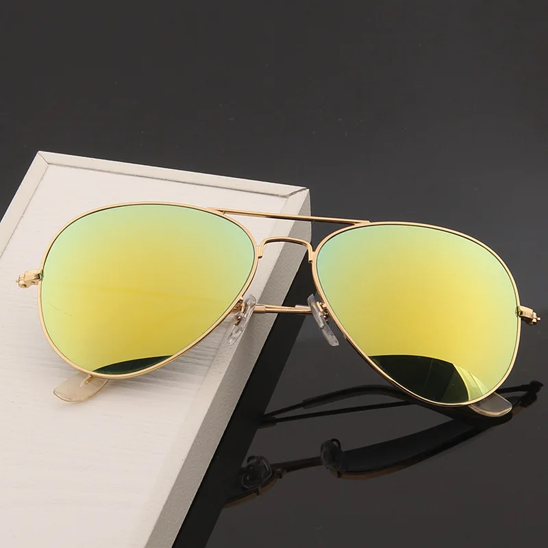 2025 Double Bridge Aviation Sunglasses for Women - UV400 Alloy Frame Mirror Glasses - Image 6