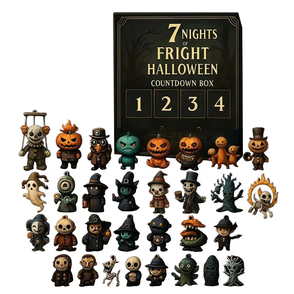 Halloween Advent Calendar 31 Days Collectible Figurines 2025 - Image 14