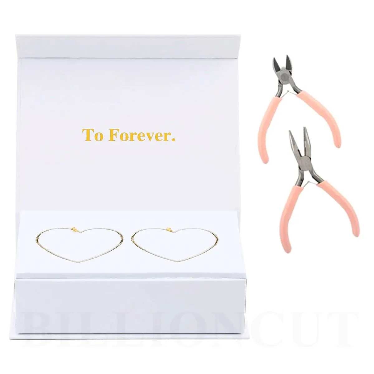 DIY Couple Bracelet Kit Valentine 2025 Eternal Gift - Image 7