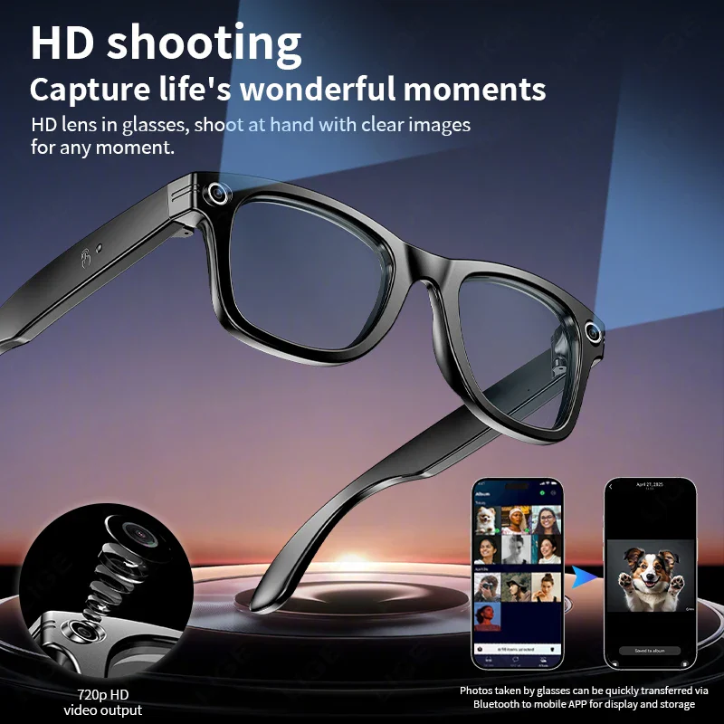 AI Smart Glasses 720P Translation Camera Sunglasses - Image 4