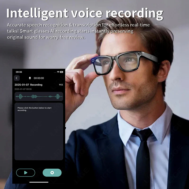 AI Smart Glasses 720P Translation Camera Sunglasses - Image 5