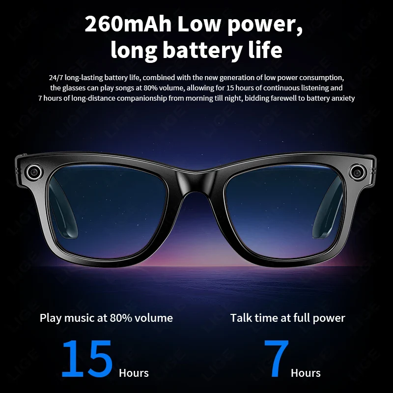 AI Smart Glasses 720P Translation Camera Sunglasses - Image 6