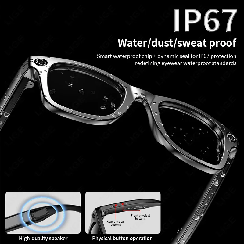 AI Smart Glasses 720P Translation Camera Sunglasses - Image 7