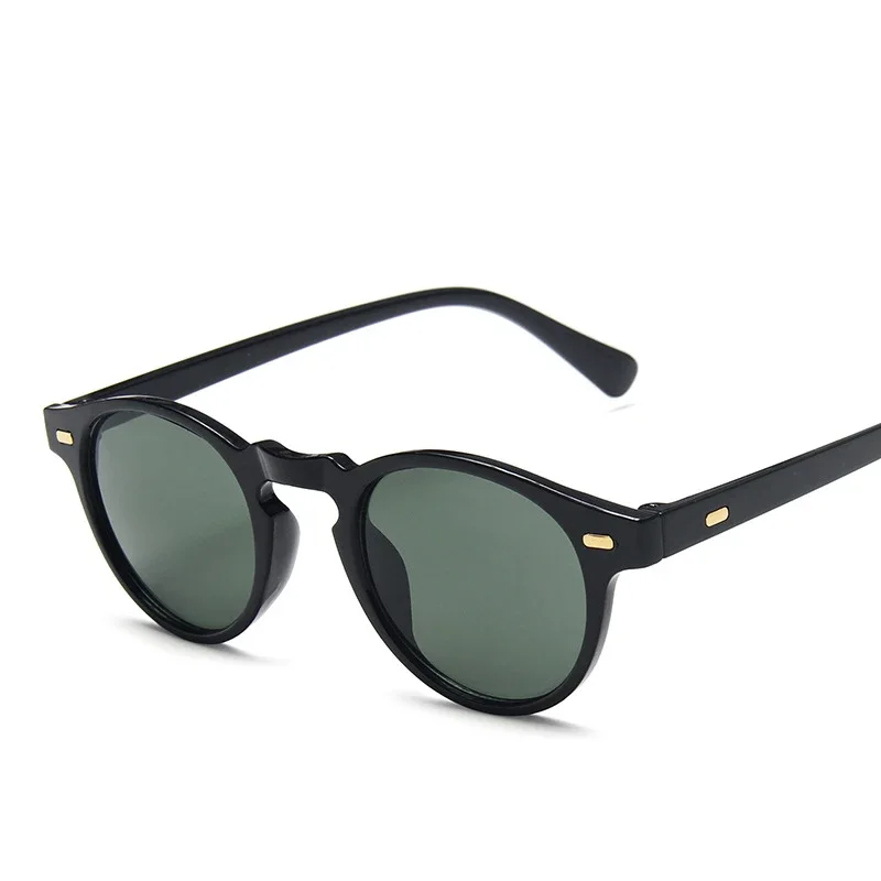 2025 Round Cat Eye Sunglasses Men Women Vintage Driving Shades Fashion Retro Oculos De Sol - Image 3