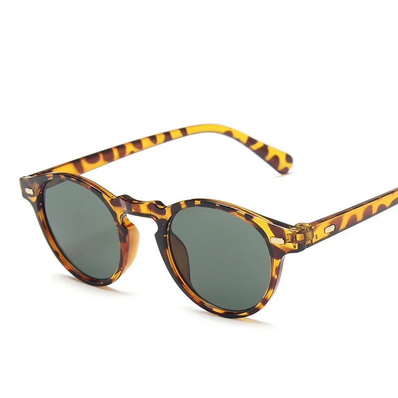 2025 Round Cat Eye Sunglasses Men Women Vintage Driving Shades Fashion Retro Oculos De Sol - Image 5