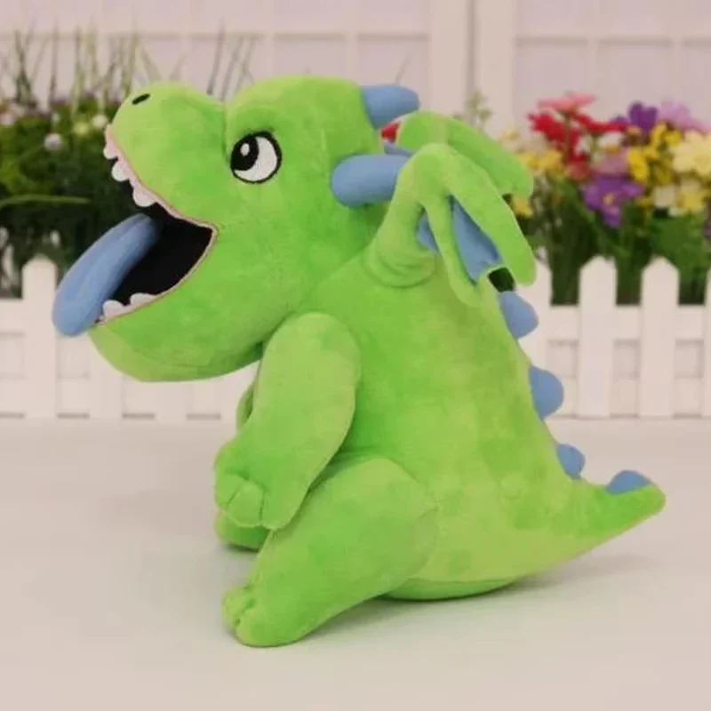 Plush Dragon Trio Stuffed Animals Set Rolling Log Toy - Image 4