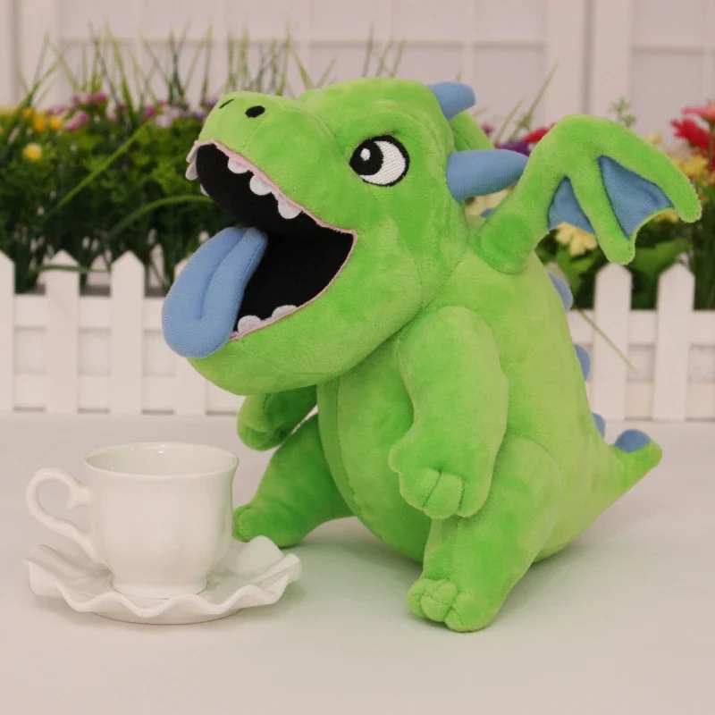 Plush Dragon Trio Stuffed Animals Set Rolling Log Toy - Image 7