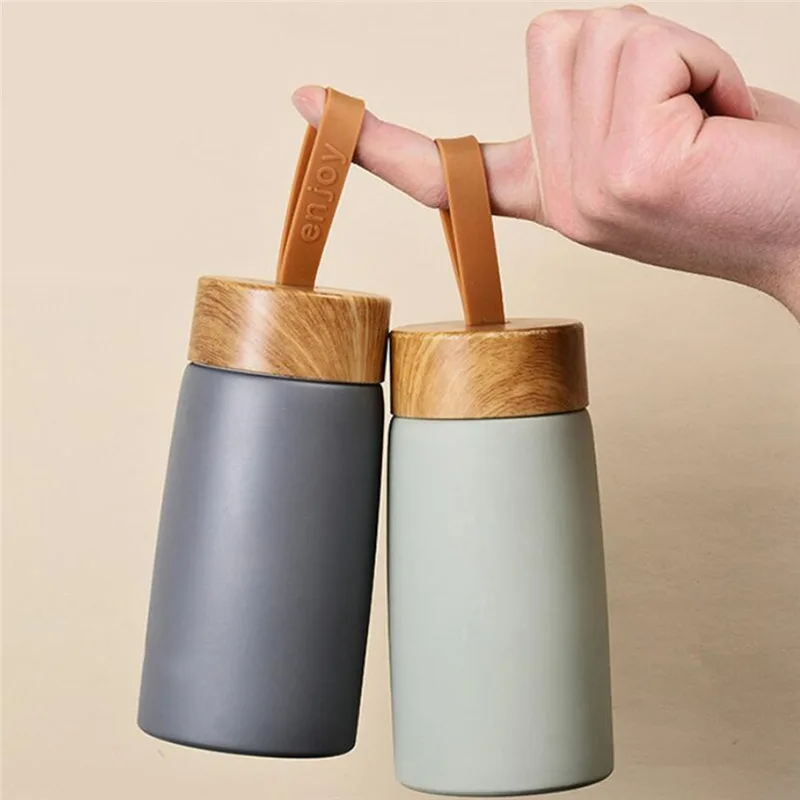 260ml Insulated Coffee Mug - 304 Stainless Steel Travel Tumbler, Portable Thermal Flask for Hot Drinks, Mini Water Bottle - Image 2