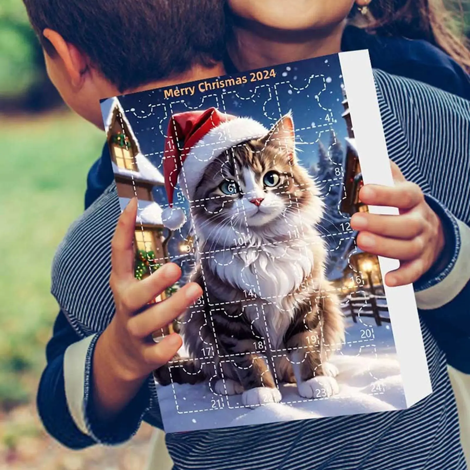 Cat Advent Calendar 24 Day Tree Ornaments Christmas - Image 3
