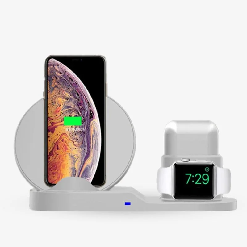 3 In 1 Wireless Charging Dock Station Desk Organizer - Image 10