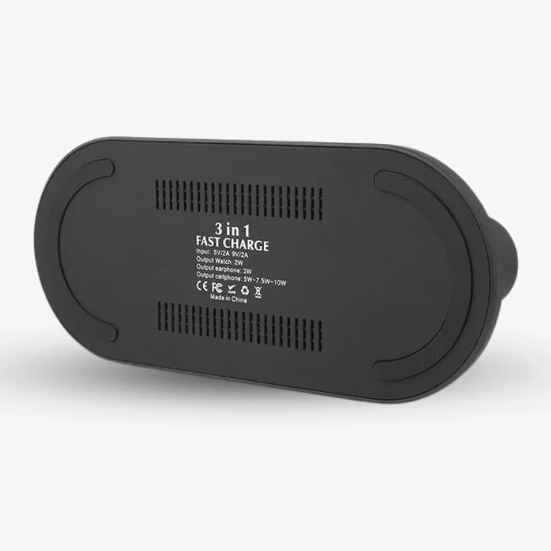 3 In 1 Wireless Charging Dock Station Desk Organizer - Image 7