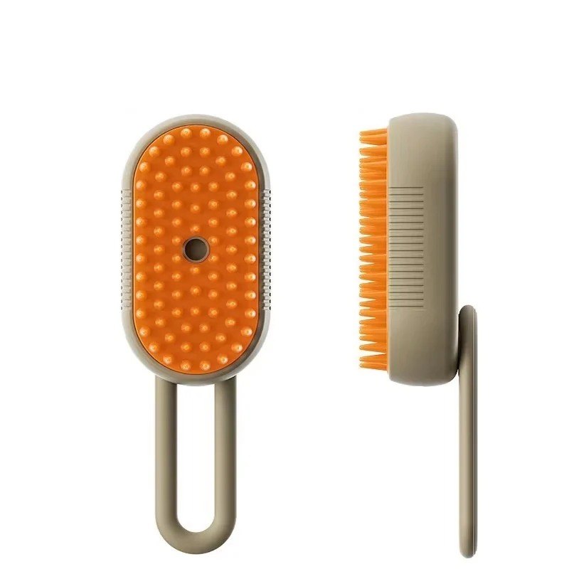 3 In1 Dog Cat Steamy Brush Spray Massage - Bath Brush & Hair Removal Tool - Image 4