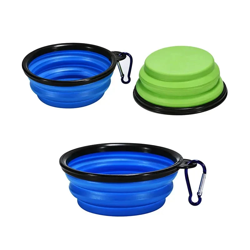 350ml Pet Folding Bowl - Portable Dog & Cat Food Water Bowl - Image 3