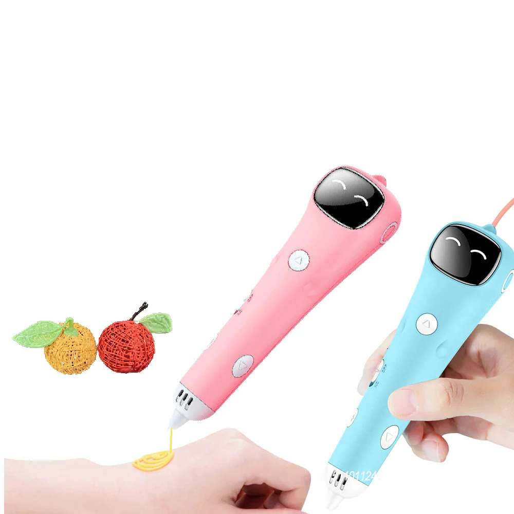 3D Pen Low Temperature PCL Filament Drawing DIY Toy For Kids - Safe Gift For Girls & Boys