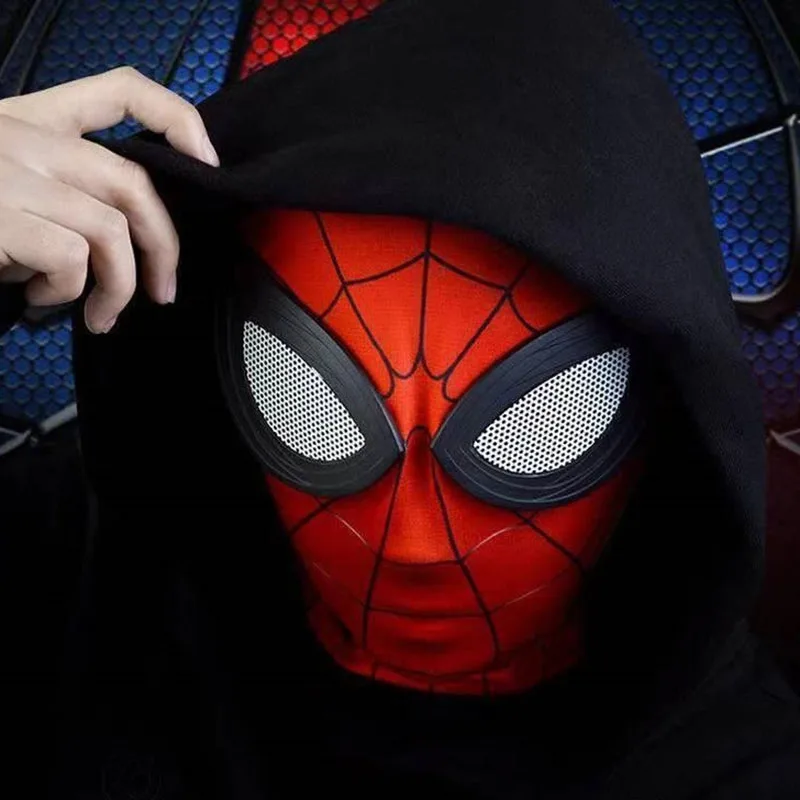 3D Spider-Man Halloween Mask for Adults and Kids, Lightweight Stretchable Superhero Costume Headgear for Cosplay and Parties - Image 2