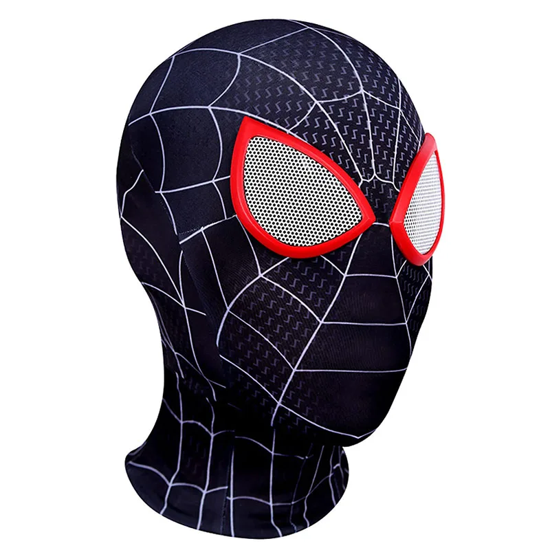 3D Spider-Man Halloween Mask for Adults and Kids, Lightweight Stretchable Superhero Costume Headgear for Cosplay and Parties - Image 4
