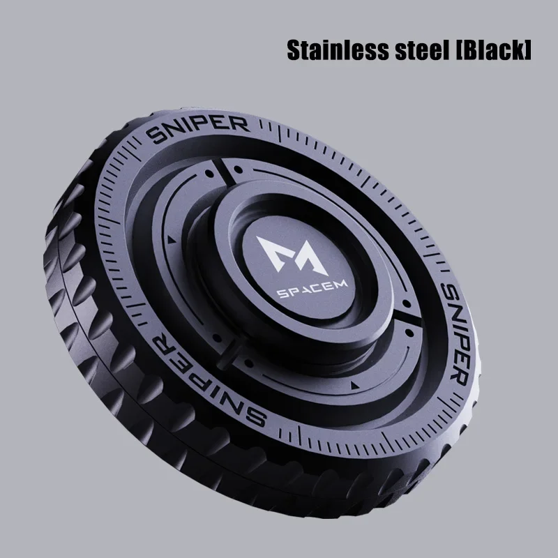 EDC Metal 3in1 Pushing Card Spinner Coin Stress Reliever - Image 16
