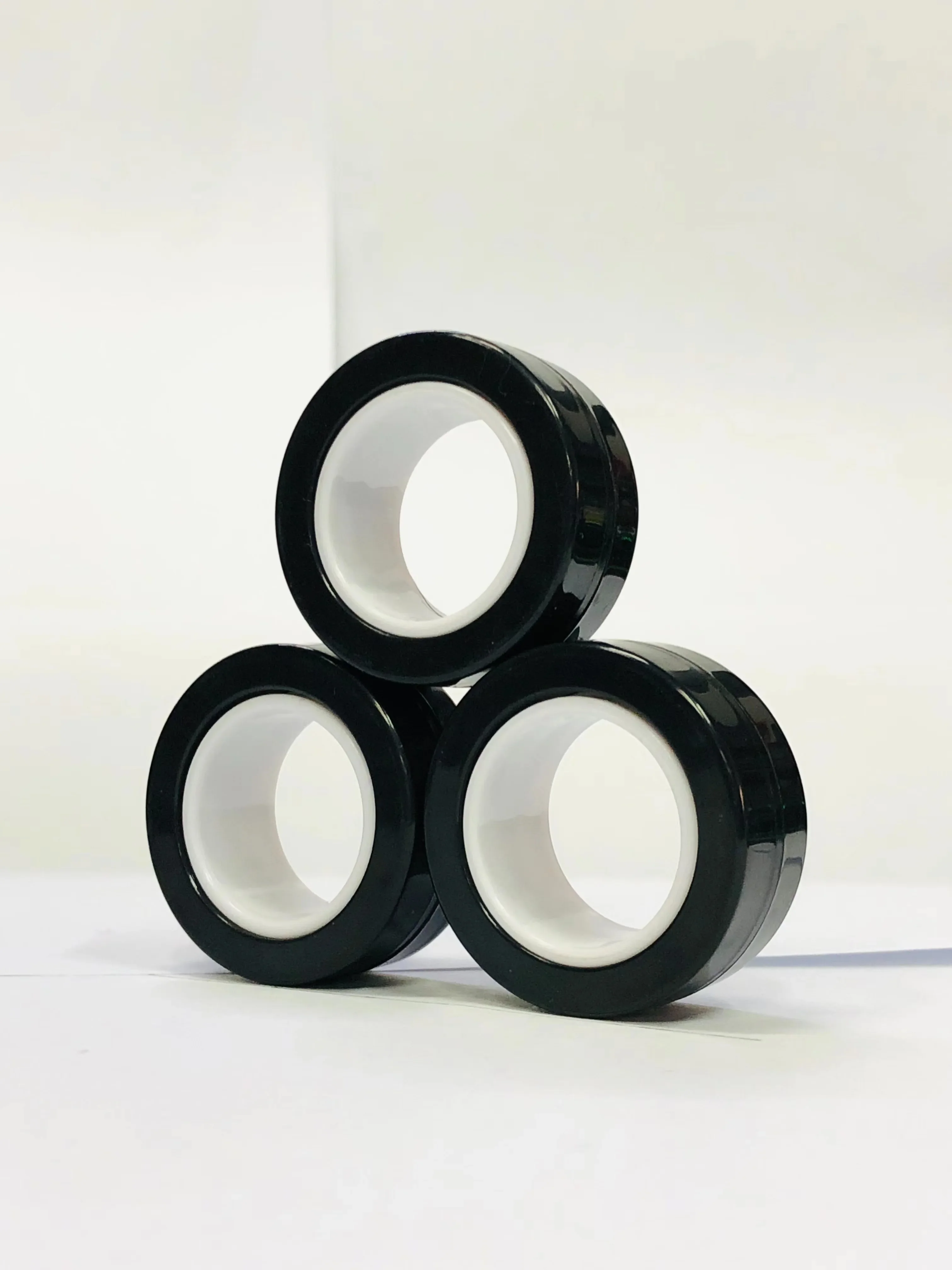 Magnetic Fidget Rings Set 3Pcs Stress Relief Spinner - Image 23