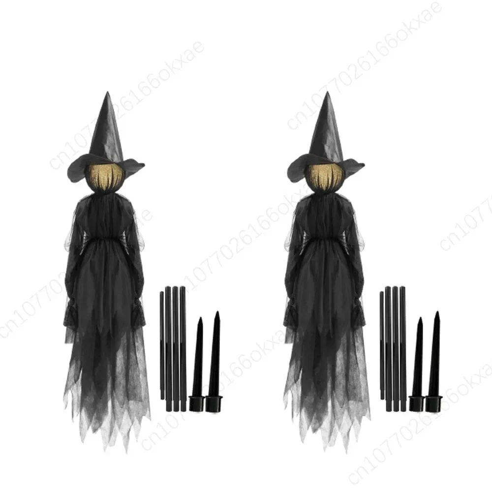 Halloween Witches Light Up Trio Decoration Fall 2025 - Image 15