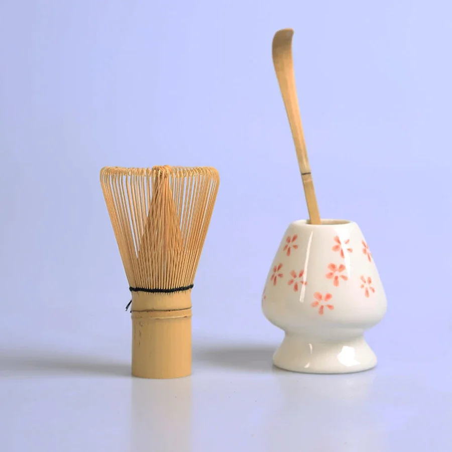 Matcha Bamboo Tea Set 3Pc Japanese Tea Tools Eco Friendly - Image 4