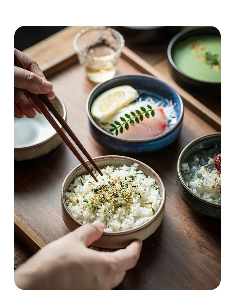 Rice Bowl 4.5 Inch Ceramic Japanese Bowl Fall 2025 Gift - Image 7