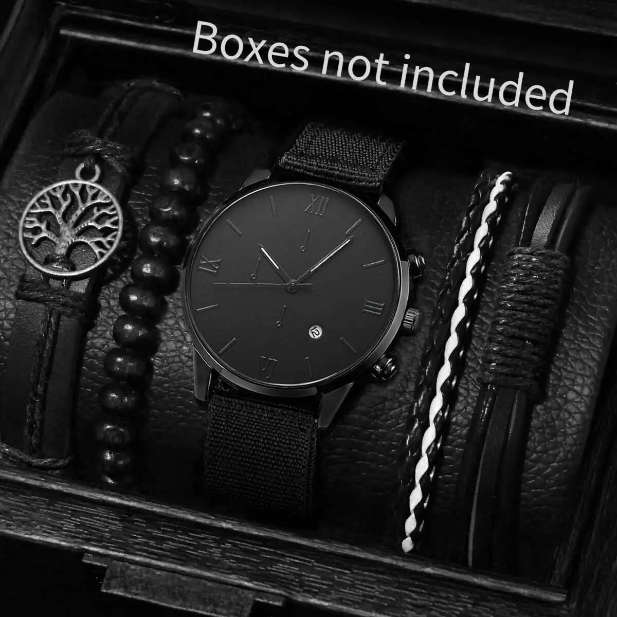 Quartz Watch And Bracelet Set Nylon Band Casual Gift - Image 10