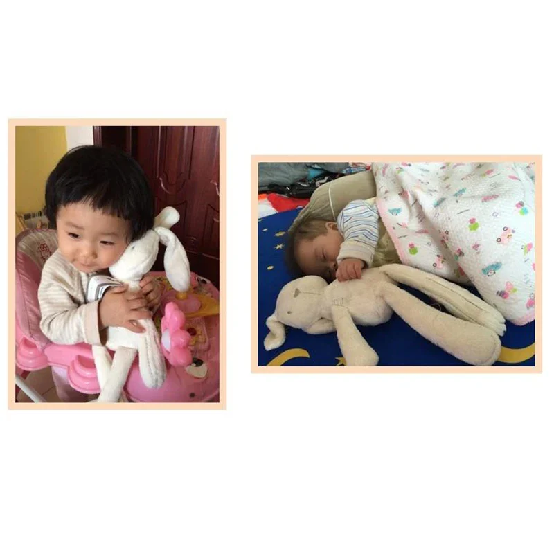 Rabbit Plush 42cm Soft Toy Baby Sleep Companion Cuddly Gift - Image 6