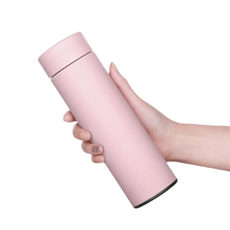 480ml Smart Stainless Steel Thermos with Temperature Display, Leakproof Vacuum Flask for Coffee and Milk, Perfect Christmas Gift - Image 3