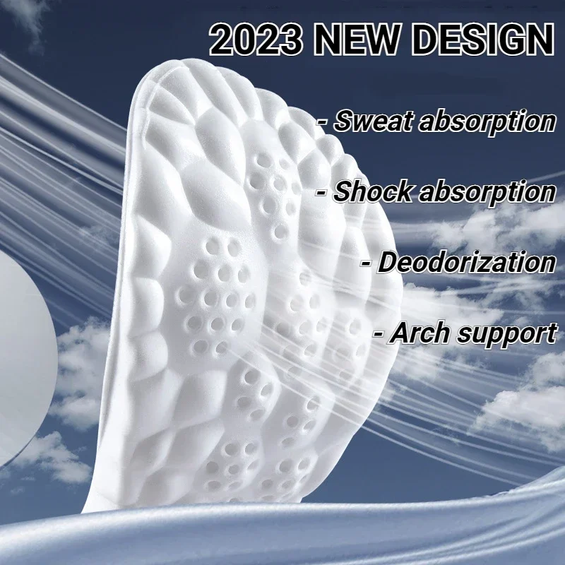 4D Massage Insoles – Ultra Soft Orthopedic Insoles For Running Shoes, Arch Support, Back To School 2025 Comfort - Image 3