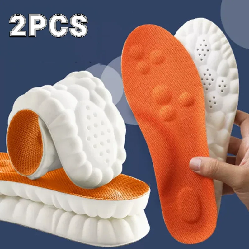 4D Massage Insoles – Ultra Soft Orthopedic Insoles For Running Shoes, Arch Support, Back To School 2025 Comfort - Image 9