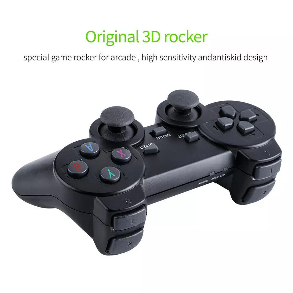 4K TV Game Stick 64GB Retro Gaming Console – TikTok Viral Fall 2025, 20,000+ Games, Includes 2 Wireless Controllers - Image 2